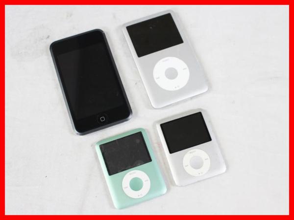 中古☆アップル(Apple)iPod☆4台まとめて☆Touch/他☆ジャンク☆ 中古