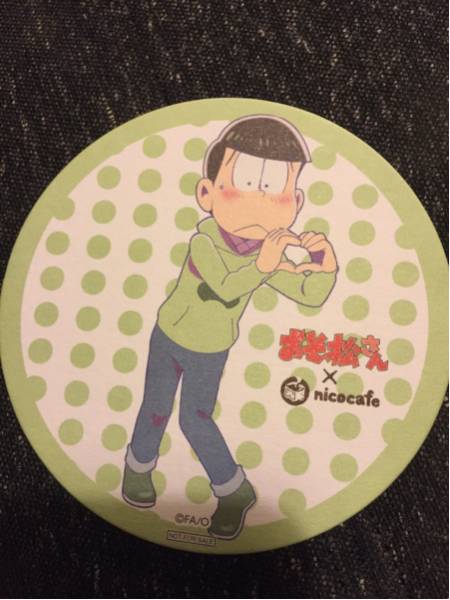 おそ松さん ニコカフェ コースター チョロ松