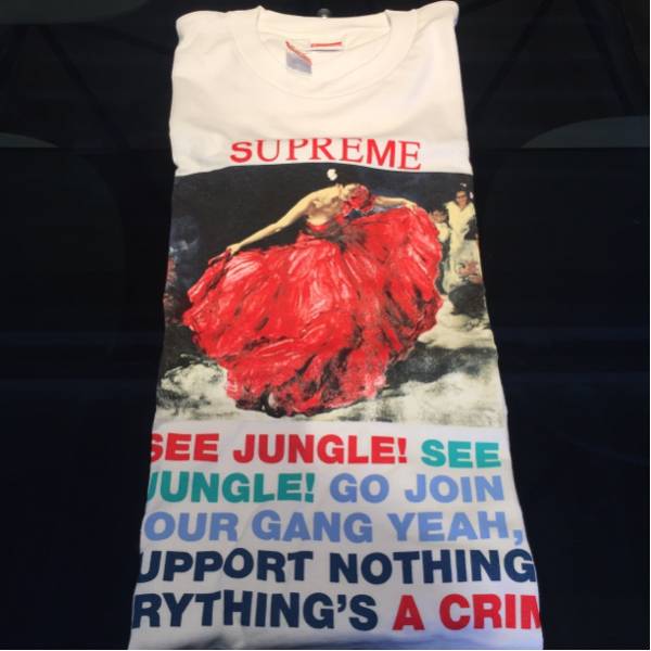 supreme2016ss dancer tee 白 Mサイズ 新品 Tシャツ モリッシー