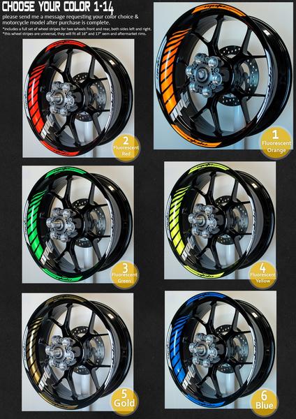 フルカスタム リムステッカー キット CBR600RR CBR1000RR CBR CB リム