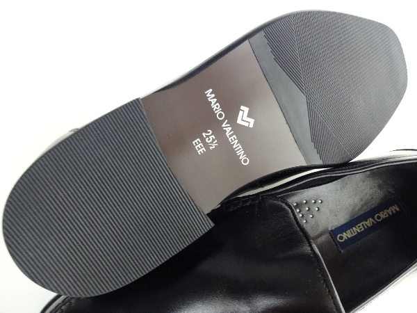 ★☆未使用 MARIO VALENTINO マリオ バレンチノ 黒 25.5EEE☆★
