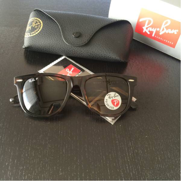 ♪ レイバン サングラス RB2140-F/偏光902/57 54 18茶色