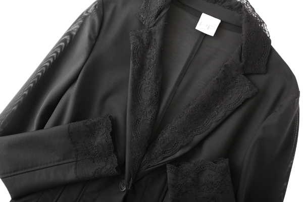 美品★PFbyパオラフラーニ14万★13号★洗練！セットアップ黒T894