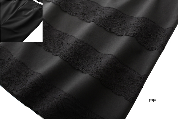 美品★PFbyパオラフラーニ14万★13号★洗練！セットアップ黒T894