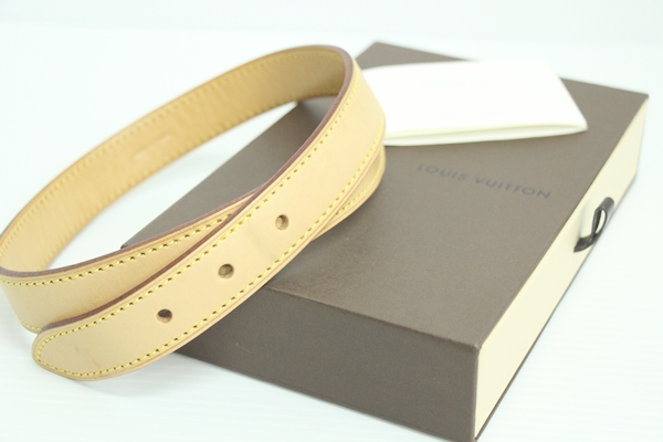 ヴィトン ヌメ革 ショート ショルダーストラップ J54394 USED