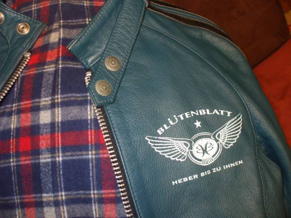 blutenblatt レザー ライダース ジャケット シングル 本革 牛革