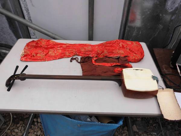 三味線　ジャンク　詳細不明　