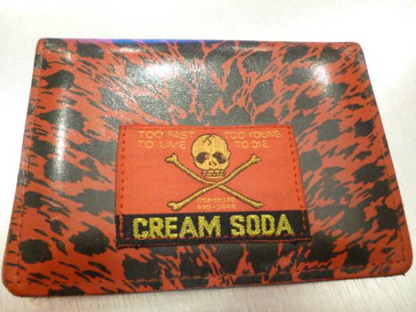 当時物！クリームソーダ♪パスケースCREAM SODAカルコーク