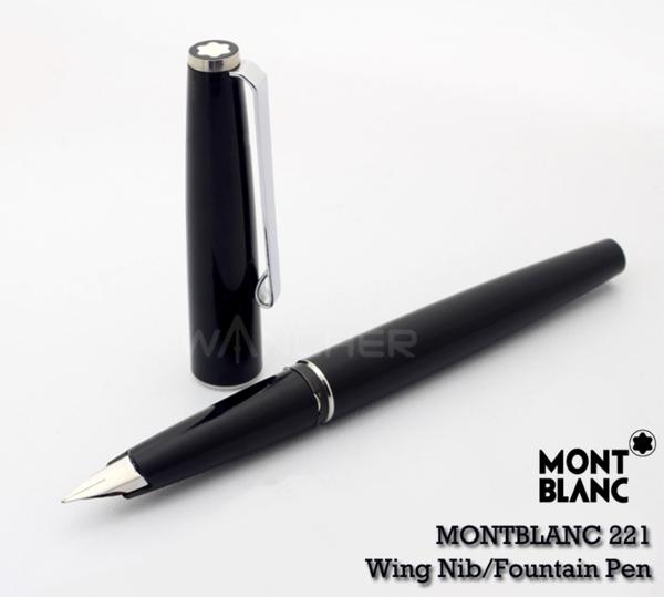 MONTBLANC/モンブラン221万年筆 F程度 ウィングニブ ビンテージ