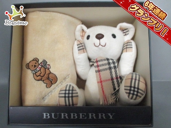 バーバリー ぬいぐるみの通販 BURBERRY（ぬいぐるみ）のフリマアイテム