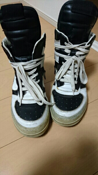 Rick Owens ジオバスケットスニーカー 42