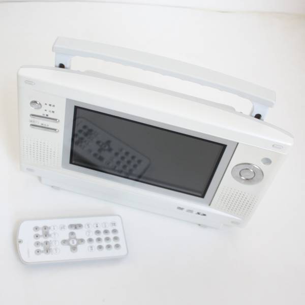 TWINBIRD★ZABADYポータブル防水DVDプレーヤーVD-J712 お風呂