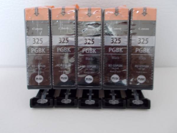 キヤノン 純正 インクカートリッジ　【BCI-325PGBK】 5個セット
