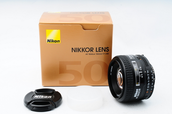 ☆美品☆Nikon ニコン AF 50mm F1.4D 元箱付き Nikon AF NIKKOR 50mm