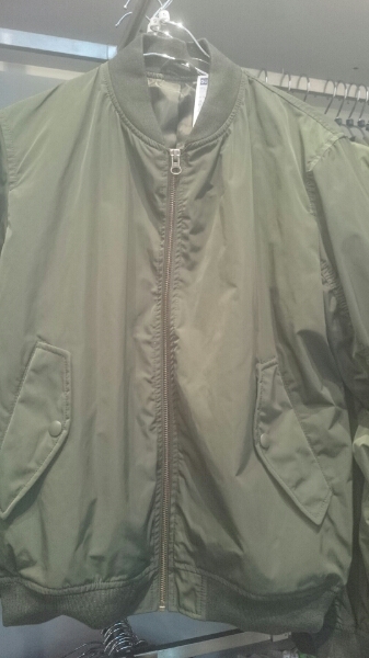 GU MA-1 ミリタリー 新品 カーキ 完売品 ロンハーマン ユニクロ