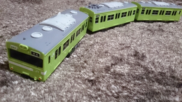 関西限定 JR奈良線 103系 ウグイス色