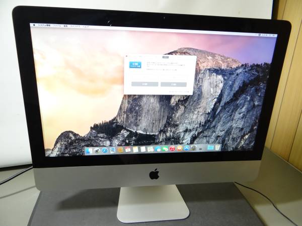 6454 iMac 21.5インチ Mid 2010 Core i3 HDD 500GB メモリ4GB