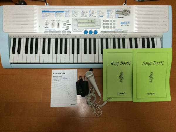 CASIO キーボード LK－108 中古美品