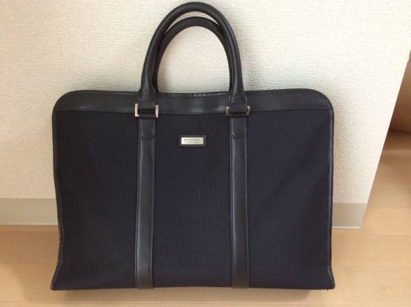 Burberry バーバリー】ビジネスバッグ メンズ 書類カバン 黒 【公式通販】