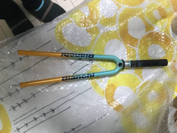 Bianchi MegaPro フォーク Pantani パンターニカラー カーボン