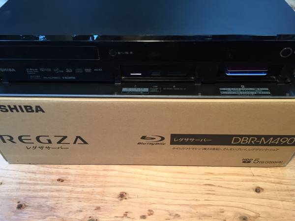 東芝 REGZA レグザ DBR-M490 タイムシフトマシン 5TB 東芝REGZAレグザ