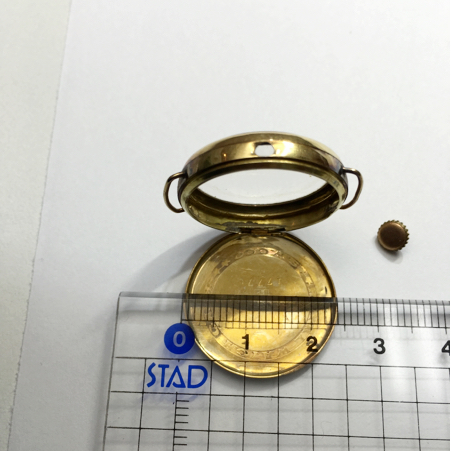 K18YG時計ケース アンティーク アンティーク オメガ ウォッチケース