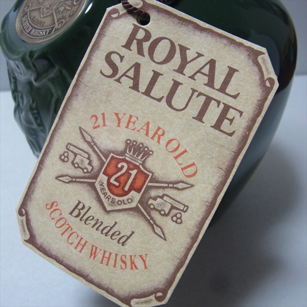 21年 ロイヤルサルート SALUTE ROYAL スコッチウイスキー - 緑」の落札