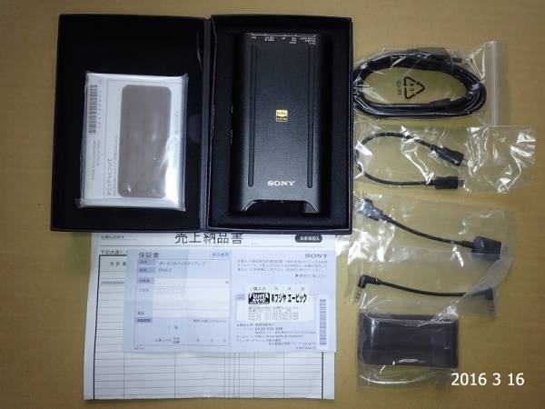 SONY PHA-3ヘッドホンアンプ　中古美品