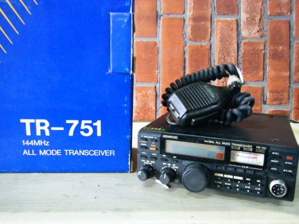 KENWOOD ケンウッド TR-751 144MHz ジャンク　元箱取説付