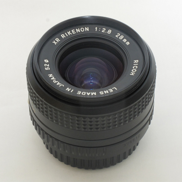 ☆良品☆RICOH XR RIKENON 28mm F2.8 リケノン/リコー に興味をもって