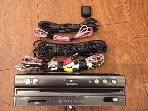CN-DV255 Panasonic パナソニック | 1DINインダッシュDVDナビ やや傷や