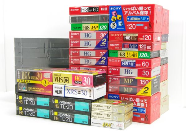 ■SONY Hi8 他 8mmビデオテープ など 未開封品 セット ジャンク