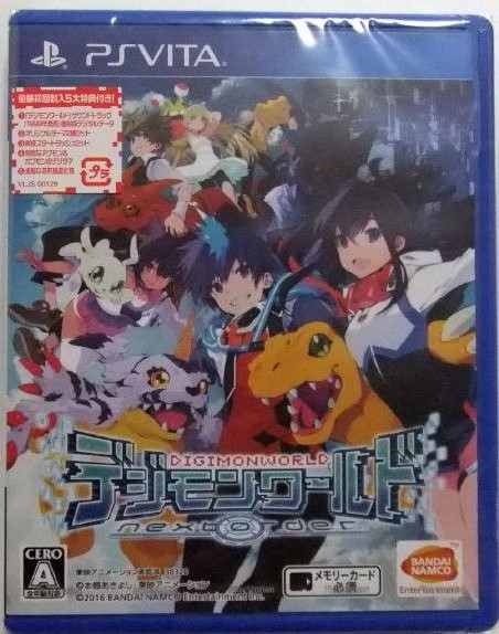 PS Vitaソフト デジモンワールド next order 新品未開封 5大特典