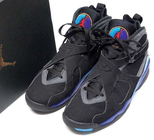 ナイキ NIKE エア ジョーダン 8 レトロ アクア スニーカー 28.0