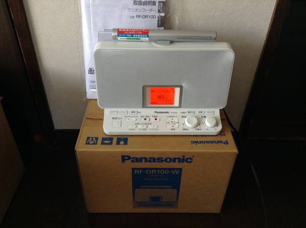 Panasonic ラジオレコーダー RF-DR100 【元箱付】 Panasonicラジオ