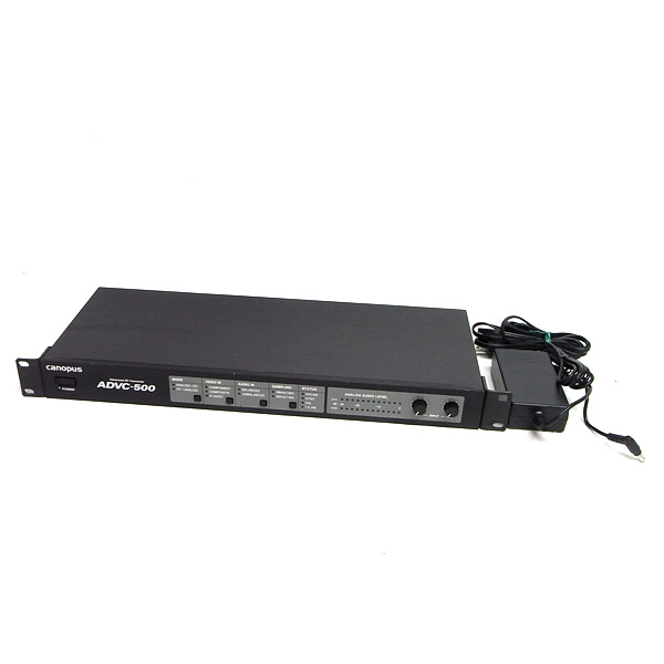 Canopus ADVC-500 DVコンバーター ▽アナログ-DVコンバーター Canopus ADVC-500 NTSC/PAL対応 CANOPUS