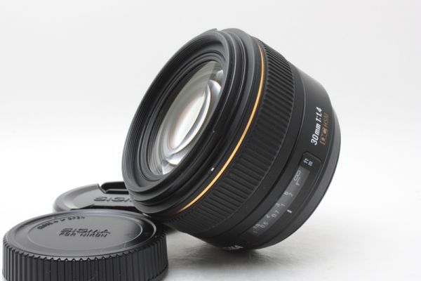 新品級★SIGMA AF 30mm F1.4 EX DC HSM ニコン Nikon 完動♪@516