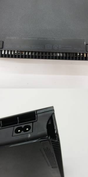 58K【中古】PS3 ver4，78 動作確認済　ソフト1本付　本体破損有