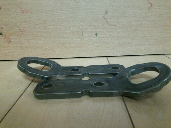 お待たせしました！ジムニーJB23 曲げタイプ牽引フック2枚セット