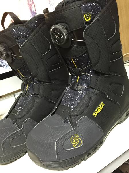 美品】SALOMON SAVAGE BOA 27.5 Salomon Savage Snowboard Boot 【公式