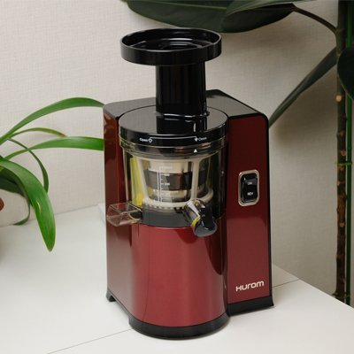 限定1台☆ジューサー ヒューロム HI-EBA06 レッド/新品保証付 HUROM
