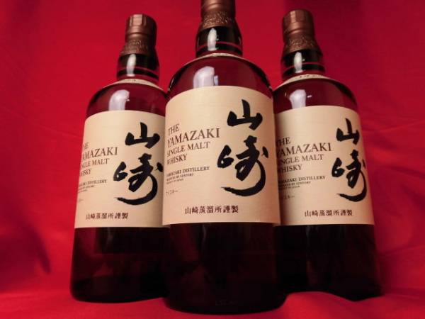 ◇サントリー山崎◇ウイスキー 山崎蒸溜所 未開封 750ml×3本