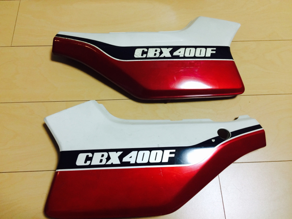 CBX400F 純正サイドカバー