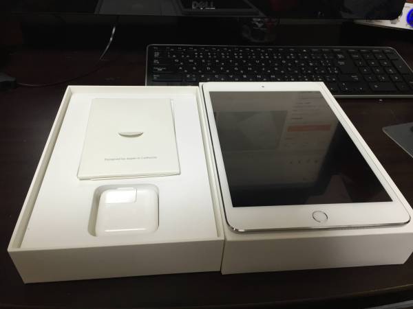 iPad mini4 Wi-Fi 128GB Silver シルバー 美品