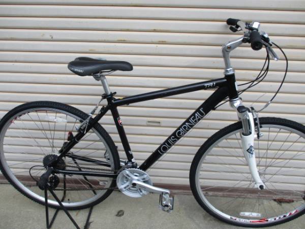 ルイガノ LGS-TR1 700C アルミ シマノ24速 420mm 白クロス LOUIS