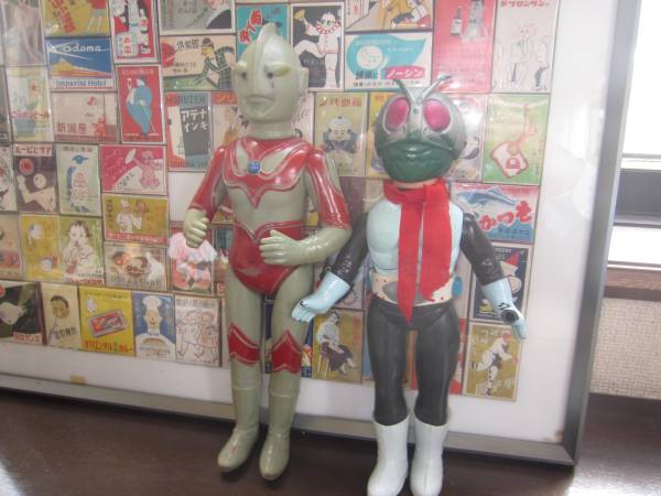 ライダー1号と帰りマンソフビ ジャンク Yahoo!オークション ミラー