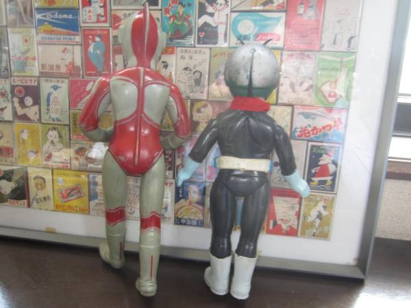ライダー1号と帰りマンソフビ ジャンク Yahoo!オークション ミラー