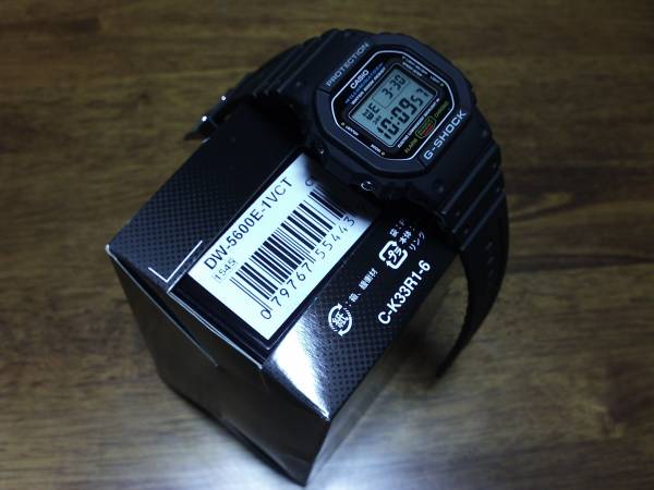 カシオ CASIO G-SHOCK DW-5600E-1VCT