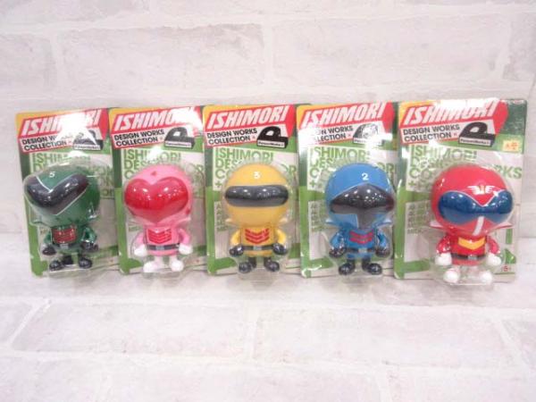 新品 秘密戦隊ゴレンジャー 石森デザインワークス ソフビ おもちゃ