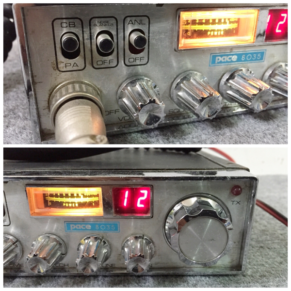 PACE 8035 CB無線機 40ch 現状 (84b)(モービル)｜売買された 